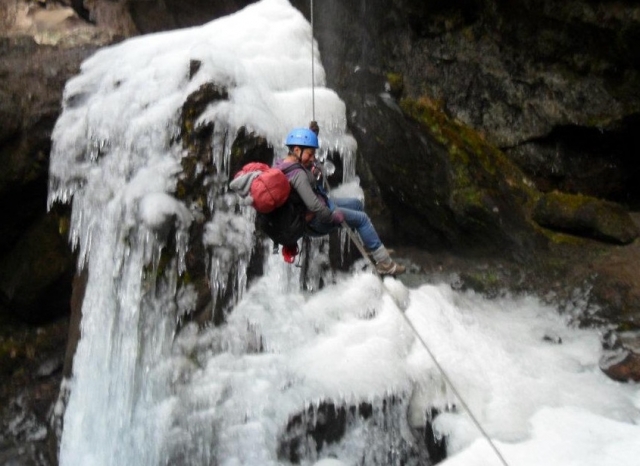 Descenso sobre hielo
